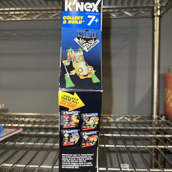 K’nex Collect & Build Stomper Motorized Robo Battlers 12165/ 71188 New - Picture 5 of 8